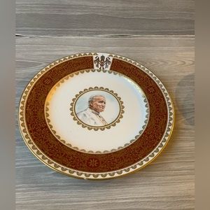 Spode The Sistine Plate Pope John Paul II  Limited Edition Rare 46/2000